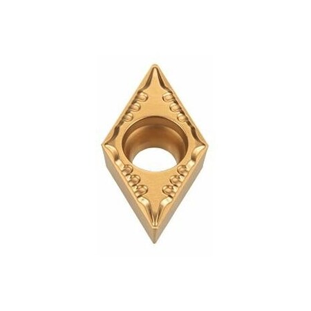 Holex Carbide Turning Insert, Diamond, DCMT32.51 / DCMT11T304, for Stainless Steel 260378 HBT130